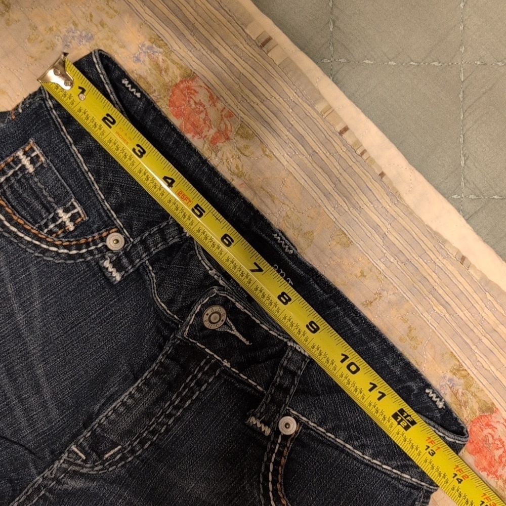 a.n.a A New Approach Women's Cuffed Denim Jeans - Picture 8 of 10
